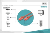Digitus Patch Kablo Cat6 Kırmızı (3m) - 2
