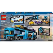 LEGO City 60408 Spor Arabalı Araç Taşıma Kamyonu (998 Parça) - 2