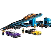 LEGO City 60408 Spor Arabalı Araç Taşıma Kamyonu (998 Parça) - 3