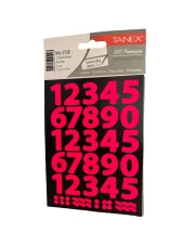 Tanex Stc-559 Rakam Etiket 23 Mm – Neon Pembe (2 Syf) - 1