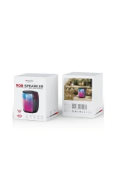 YSW220 10W Dahili Hoparlörlü 2500 mAh Bataryalı BT 5.3 RGB Kablosuz Mini Hoparlör - 8