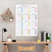 Eylül Başlangıç 2024 - 2025 Akademik Takvim, Akademik Planlayıcı Takvim, Duvar Takvimi - 1