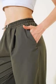 Paça Lastikli Pantolon Haki thumbnail 4
