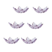 6'lı Mırra Tabak Nilüfer Mor Renk - 1