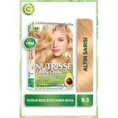 Garnier Nutrisse Yoğun Besleyici Kalıcı Krem Saç Boyası 9.3 Altın Sarısı - 1