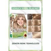 Garnier Nutrisse Yoğun Besleyici Kalıcı Krem Saç Boyası 8.13  Küllü Sarı - 3