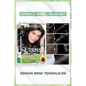 Garnier Nutrisse Yoğun Besleyici Kalıcı Krem Saç Boyası 3  Koyu Kahve thumbnail 3