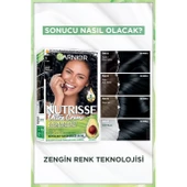 Garnier Nutrisse Yoğun Besleyici Kalıcı Krem Saç Boyası 1 Siyah - 3