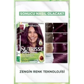 Garnier Nutrisse Yoğun Besleyici Kalıcı Krem Saç Boyası 4.26 Patlıcan Moru - 3