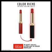 L'oréal Paris Color Riche Colors Of Worth Intense Volume Matte Ruj - 200 Orange Stand Up - 4
