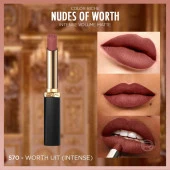 L'Oréal Paris Color Riche Intense Volume Matte Ruj -  570 Worth It (Intense) - 2