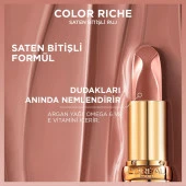L'Oréal Paris Color Riche Saten Bitişli Ruj - 505 Nude Resilient thumbnail 3
