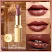 L'Oréal Paris Color Riche Saten Bitişli Ruj - 570 Worth It (Intense) - 2