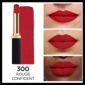 L'Oréal Paris Color Riche Colors of Worth Intense Volume Matte Ruj - 300 Rouge Confident thumbnail 2