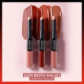 L'oréal Paris Infaillible 2-Step 24 Saat Kalıcı Likit Ruj & Balm - 213 Toujours Teaberry - 7