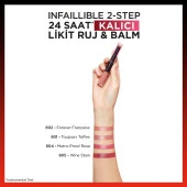 L'Oréal Paris Infaillible 2-Step 24 Saat Kalıcı Likit Ruj & Balm - 804 Metro-Proof Rose - 6