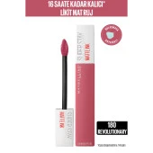 Maybelline New York Super Stay Matte Ink Likit Mat Ruj - 180 Revolutionary - Pembe - 1