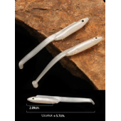 Eagenset Silikon Balık Fosforlu Karanlıkta Parlayan Glow Gözler 5,5 cm Yapay Yem Olta Takımı, Çapari, Jig, Yapım Malzemesi - 3