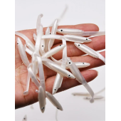 Eagenset Silikon Balık Fosforlu Karanlıkta Parlayan Glow Gözler 5,5 cm Yapay Yem Olta Takımı, Çapari, Jig, Yapım Malzemesi - 7