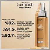 L'Oréal Paris True Match Bakım Yapan Fondöten - 4W Sıcak Alt Ton - 3