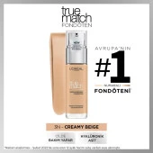 L'Oréal Paris True Match Bakım Yapan Fondöten 3N CREAMY BEIGE - 1