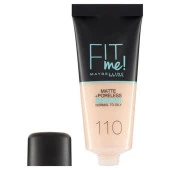 Maybelline New York Fit Me Matte+Poreless Fondöten - 110 Porcelain thumbnail 2