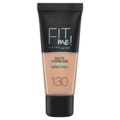 Maybelline New York Fit Me Matte+Poreless Fondöten - 130 Buff Beige - 1