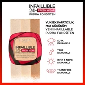 L'oréal Paris Infaillible 24H Fresh Wear Pudra Fondöten 120 Vanilla thumbnail 4