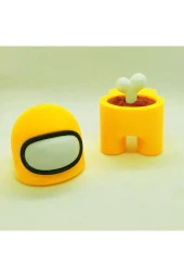 Sarı Among Us En Yeni Dizayn Karakter Figür - 2