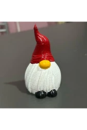 Yılbaşı Cücesi Figür Gnome Figür 8cm 3d Baskı - 1