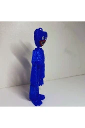 3D Huggy Canavar Hareketli Oyuncak 17CM-Figür Çanta ve Anahtarlık Aksesuarı - 3