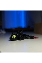 3D Ejderhanı Nasıl Eğitirsin-Bebek Dişsiz-Baby Toothless Hareketli Figür 16CM - 3
