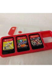 Nintendo Switch Uyumlu Seyahat Oyun Saklama Kutusu 4 Gözlü - 1