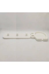 Oral B Uyumlu Stand Diş Fırçalık Dörtlü Beyaz - 2