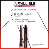 L'Oréal Paris Infaillible Automatic Jel Göz Kalemi - Kahverengi - 3