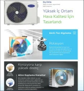 Alarko Carrier Premium 12000 BTU 42QHG012D8SJ Inverter Duvar Tipi Split Klima - 4