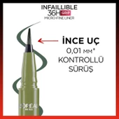 L'Oréal Paris Infaillible 36H Grip Micro Fine Eyeliner 05 Sage Green - 2