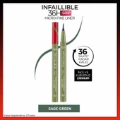 L'Oréal Paris Infaillible 36H Grip Micro Fine Eyeliner 05 Sage Green - 1