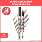 Maybelline New York Build a Brow 2in1 Kaş Kalemi ve Jeli Ash Brown - 1