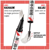 Maybelline New York Build a Brow 2in1 Kaş Kalemi ve Jeli Ash Brown - 4