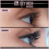 Maybelline New York Lash Sensational Sky High Suya Dayanıklı Waterproof Maskara - 3