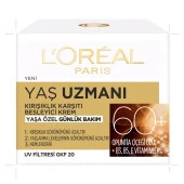 L'oréal Paris Yaş Uzmanı 60+ Kırışıklık Karşıtı Besleyici Krem - 6