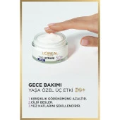 L'Oréal Paris Yaş Uzmanı 50+ Kırışıklık Karşıtı Yenileyici Gece Kremi - 4