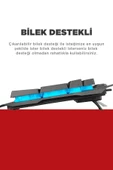 Rampage Kb-R57 X-jammer Gökkuşağı Aydınlatmalı Usb Tam Türkçe Gaming Oyuncu Klavyesi - 8