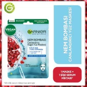 Garnier Nem Bombası Canlandırıcı Kağıt Maske 32GR - 1