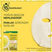 Garnier C Vitamini Parlaklık Verici Kağıt Yüz Maskesi - 3