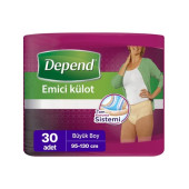 Depend Emici Külot Bayan Large 30'lu - 1