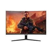 GamePower Vivid T50 27″ Curved RGB 180Hz 0.5ms FHD 1500R Curved 2x2W Speaker VA Gaming Monitör (Sıfır Ölü Piksel Garantili) - 1