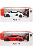 Full Fonksiyonlu Kumandayla Tam Kontrol: 1:24 Audi R8 Işıklı Uzaktan Kumandalı Araba - 5