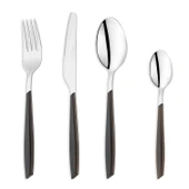 Schafer Mona 24 Parça Çatal Kaşık Bıçak Takımı-Siyah01 - 2